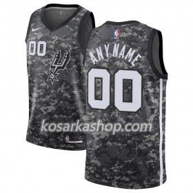 Dres San Antonio Spurs Prilagođeni Nike 2018-19 City Edition Crna Swingman